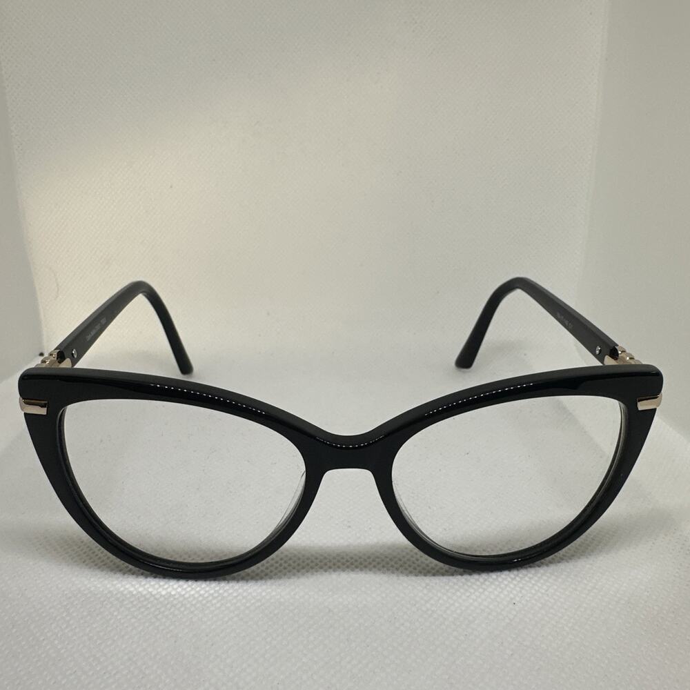 Carlo Bellini 7930 C1 Eyeglasses Frames Cat Eye Made in Italy 53-17-142 Unisex